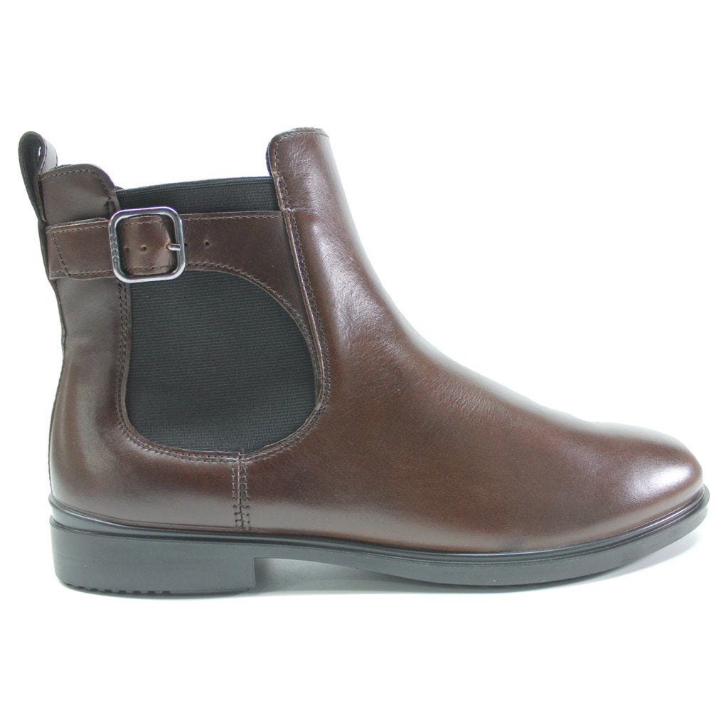 Ecco Dress Classic 15 209813 Full Grain Leather Womens Boots#color_potting soil