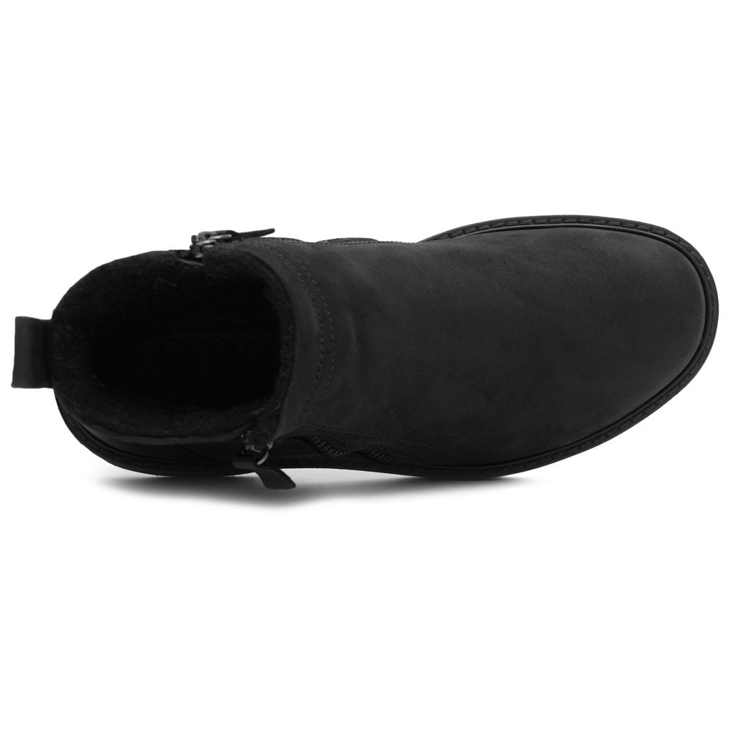 Ecco Turn 510244 Oiled Nubuck Mens Boots#color_black