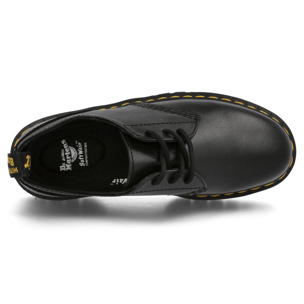 Dr. Martens Audrick 3-Eye Nappa Lux Leather Womens Shoes#color_black