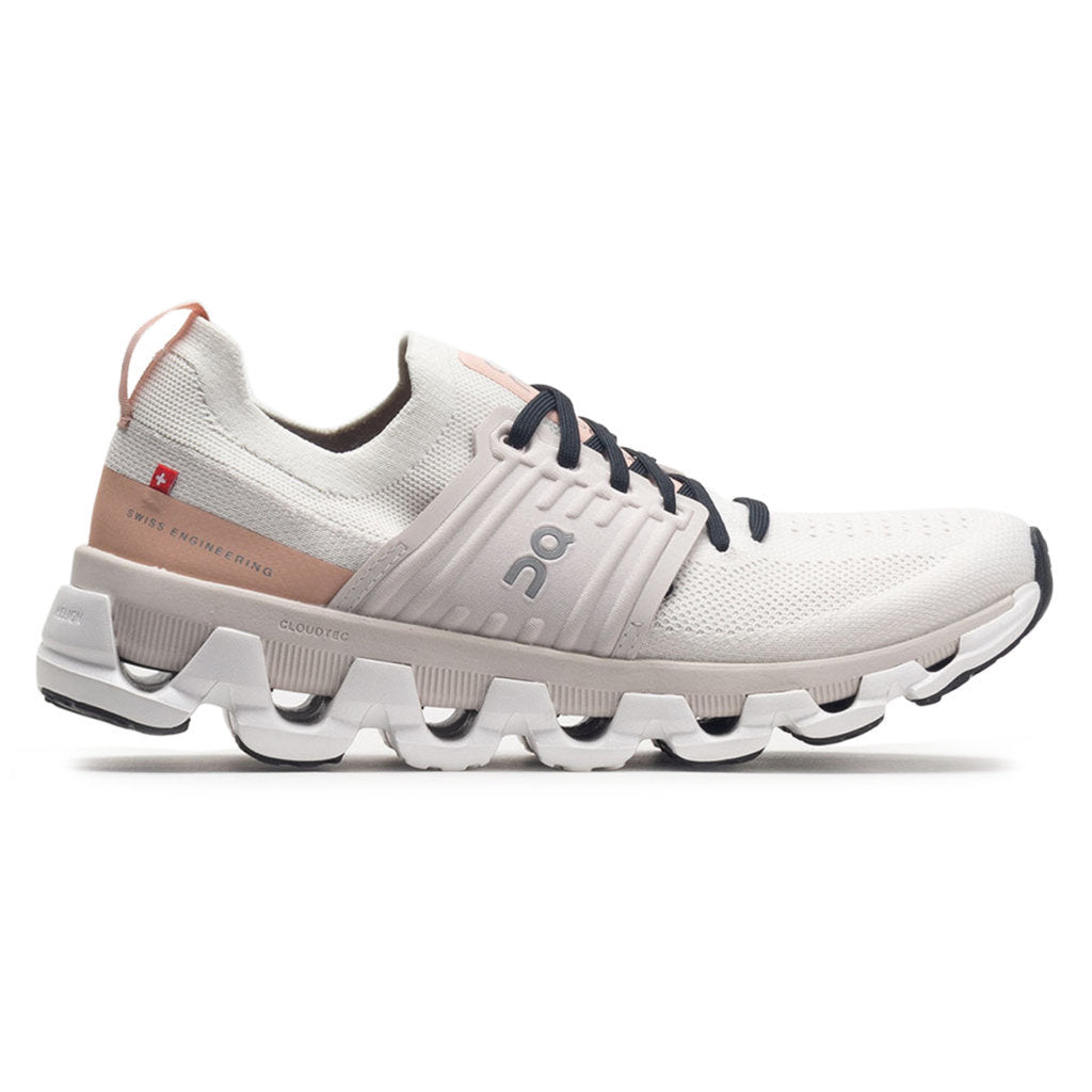 On Cloudswift 3 Textile Synthetic Womens Trainers#color_ivory rose