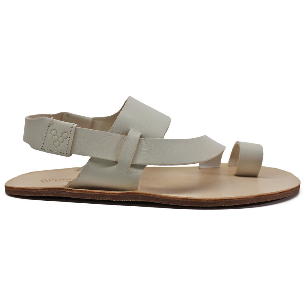 Vivobarefoot Opanka 203225 Leather Womens Sandals#color_off white