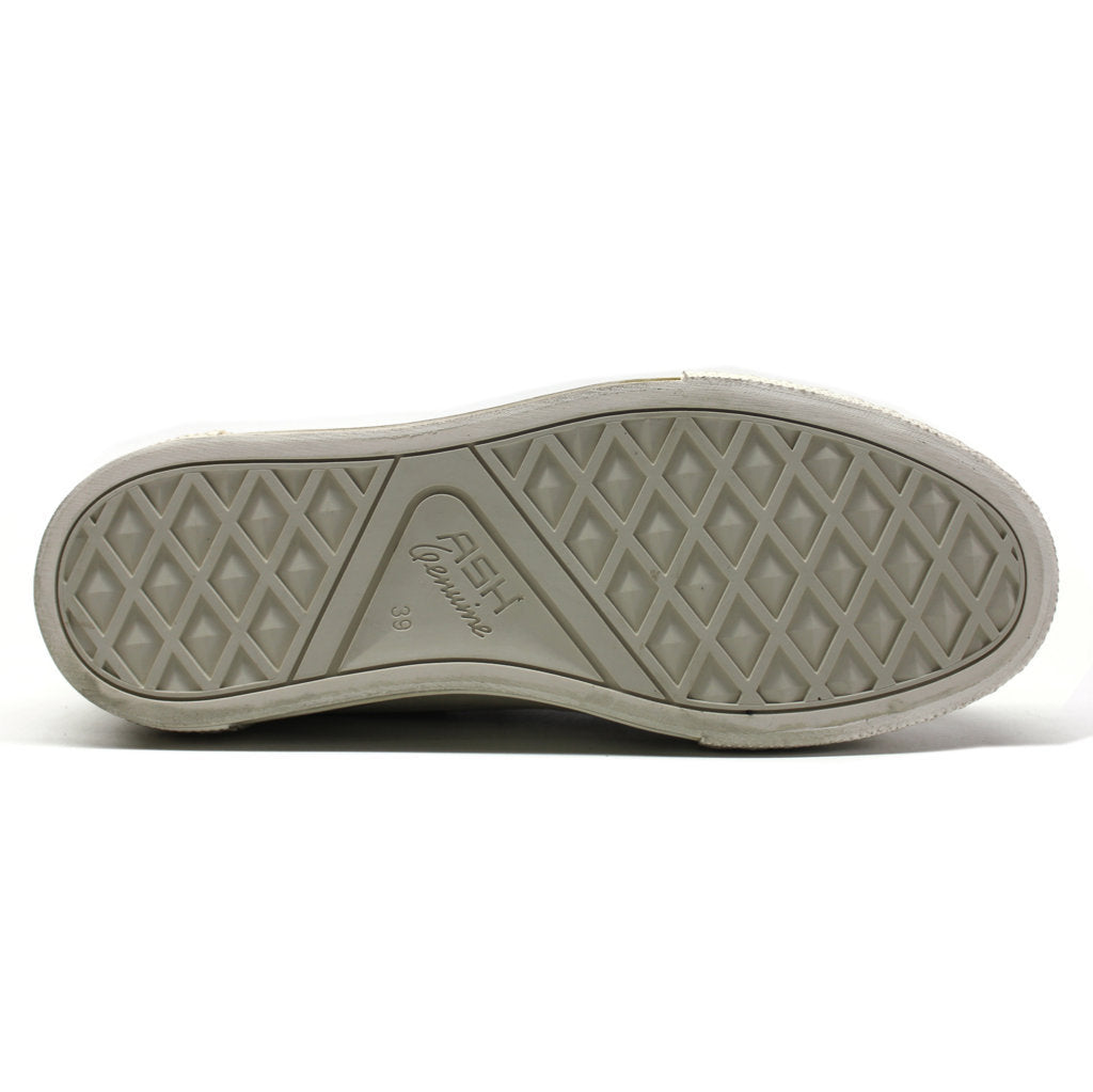 Ash Rainbow Suede Womens Trainers#color_golden brown