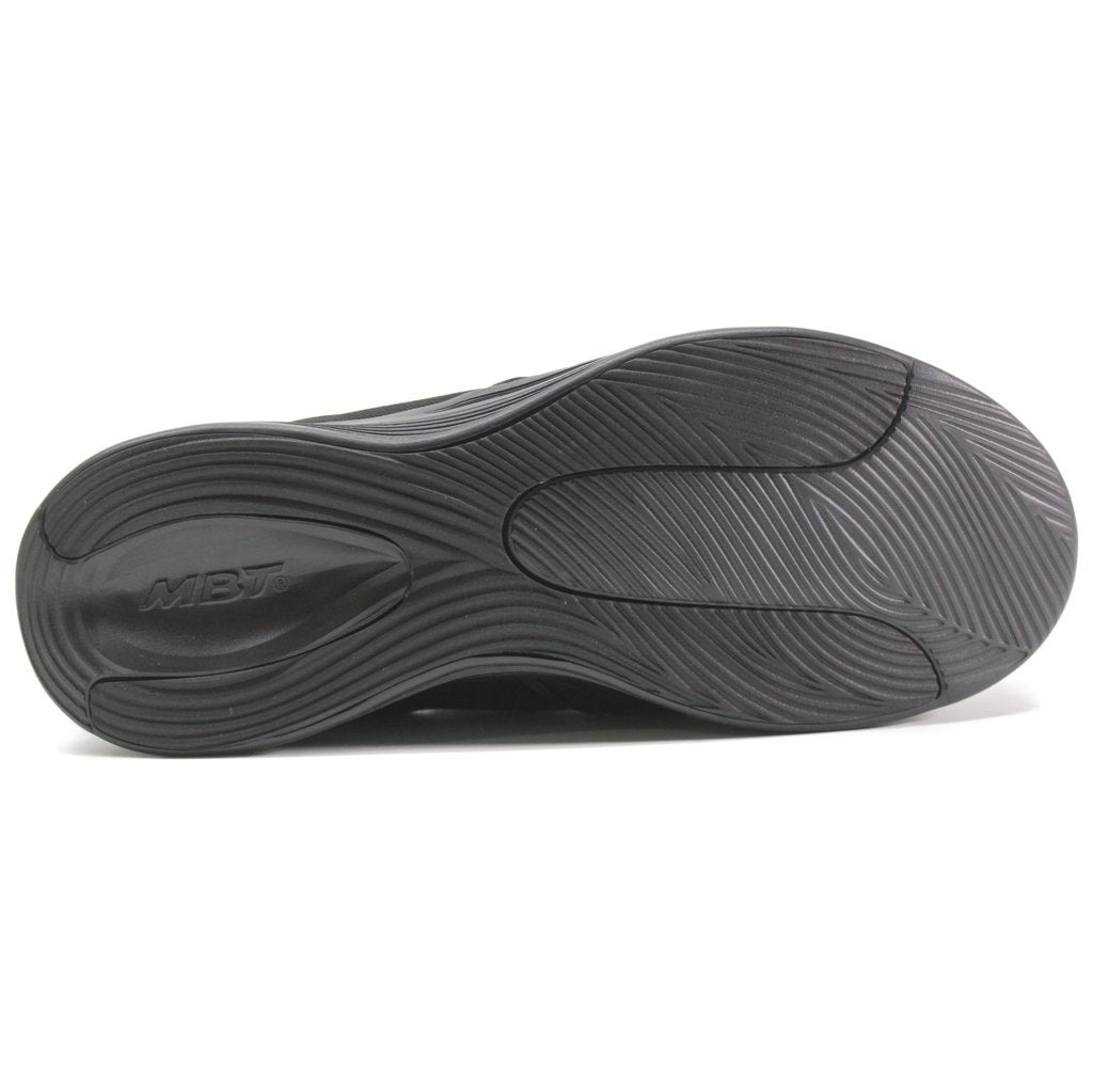 MBT Modena De Acacia Slip On Textile Leather Mens Shoes#color_black