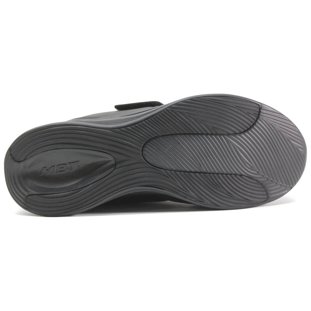 MBT Modena De Acacia Textile Leather Mens Shoes#color_black
