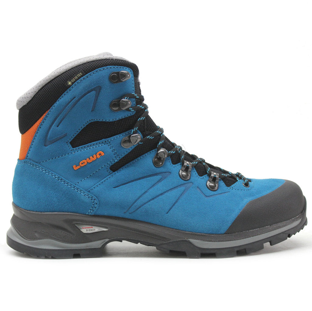 Lowa Badia GTX Suede Textile Womens Boots#color_turquoise mandarin