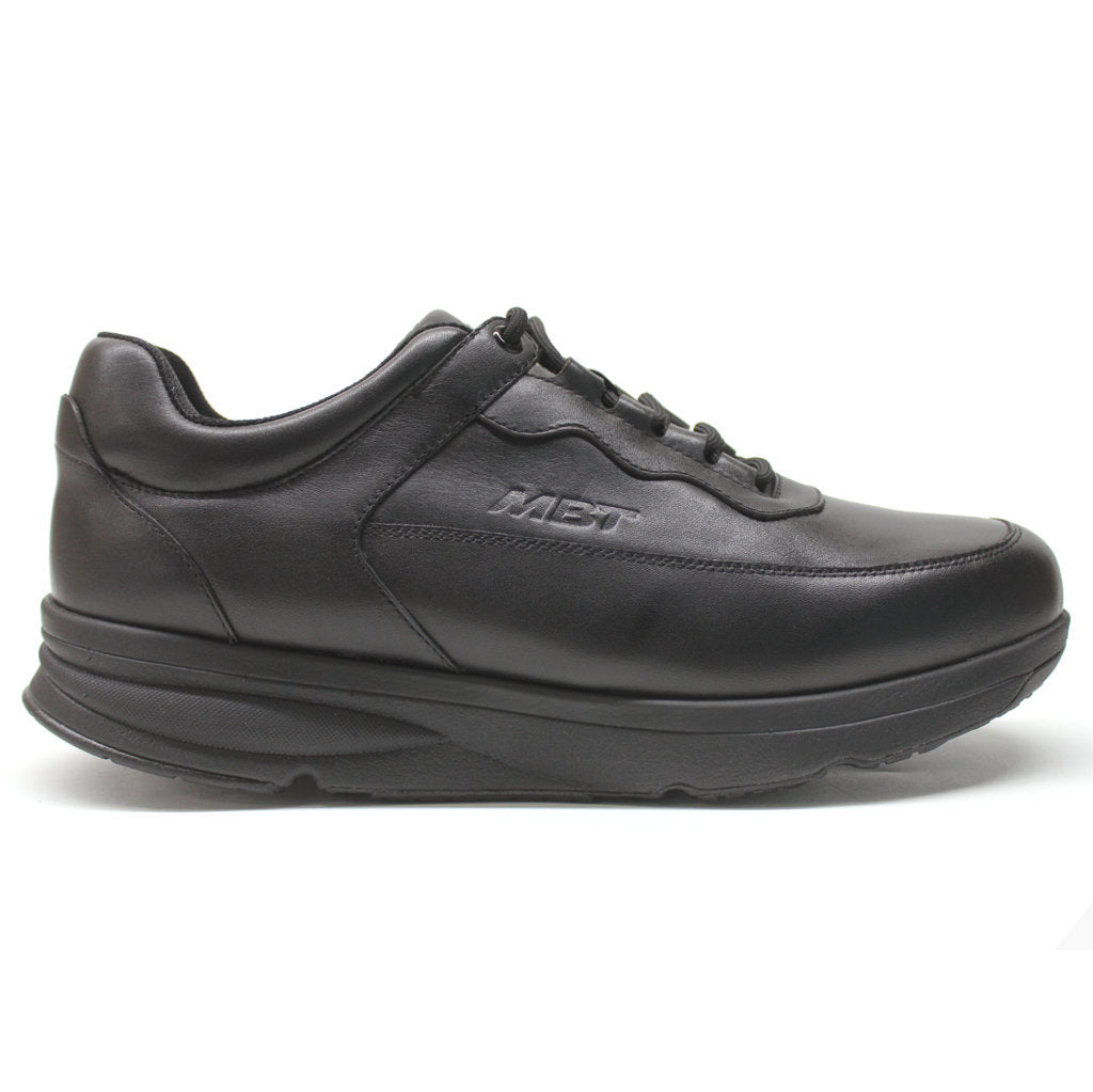 MBT Ajata Leather Mens Sneakers#color_black