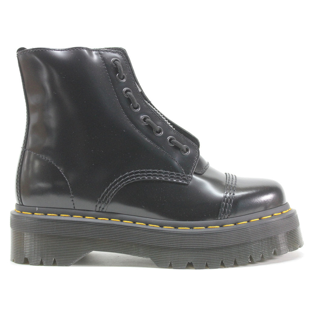 Dr. Martens Sinclair FL Buttero Leather Womens Boots#color_black