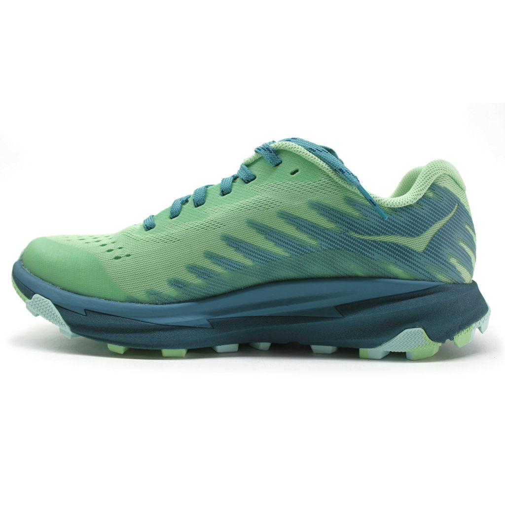 Hoka Torrent 3 Textile Synthetic Women's Running Shoes#color_lime glow deep lagoon