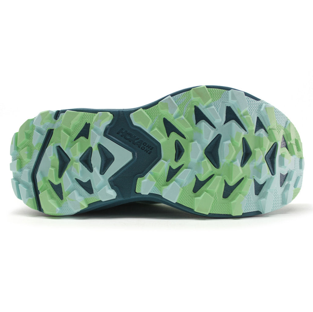 Hoka Torrent 3 Textile Synthetic Women's Running Shoes#color_lime glow deep lagoon