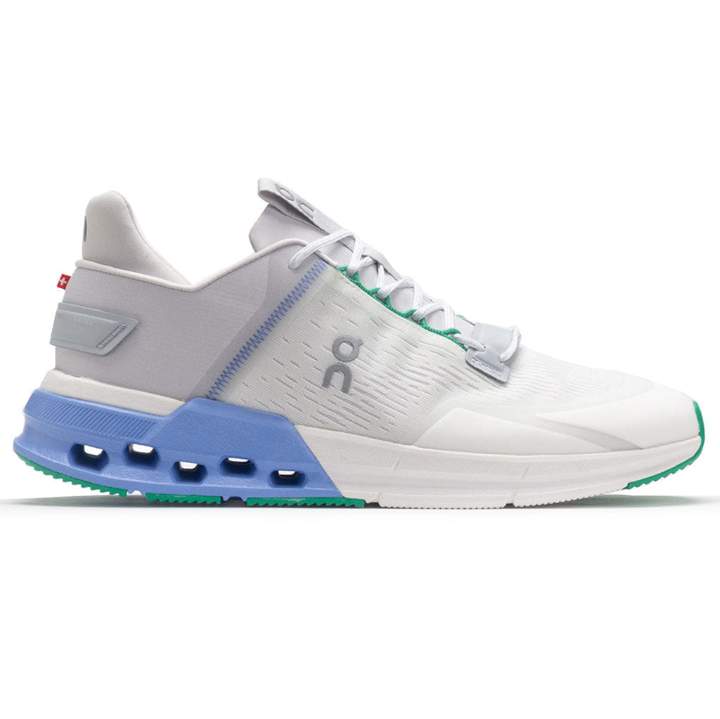 On Cloudnova Flux Textile Synthetic Men's Running Shoes#color_undyed white neptune