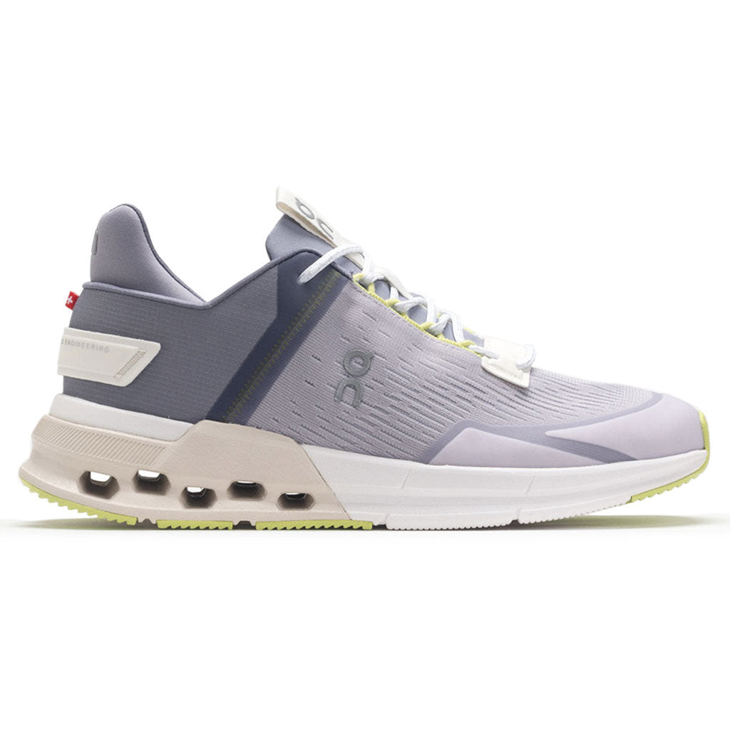 On Cloudnova Flux Textile Synthetic Women's Running Shoes#color_fade moon