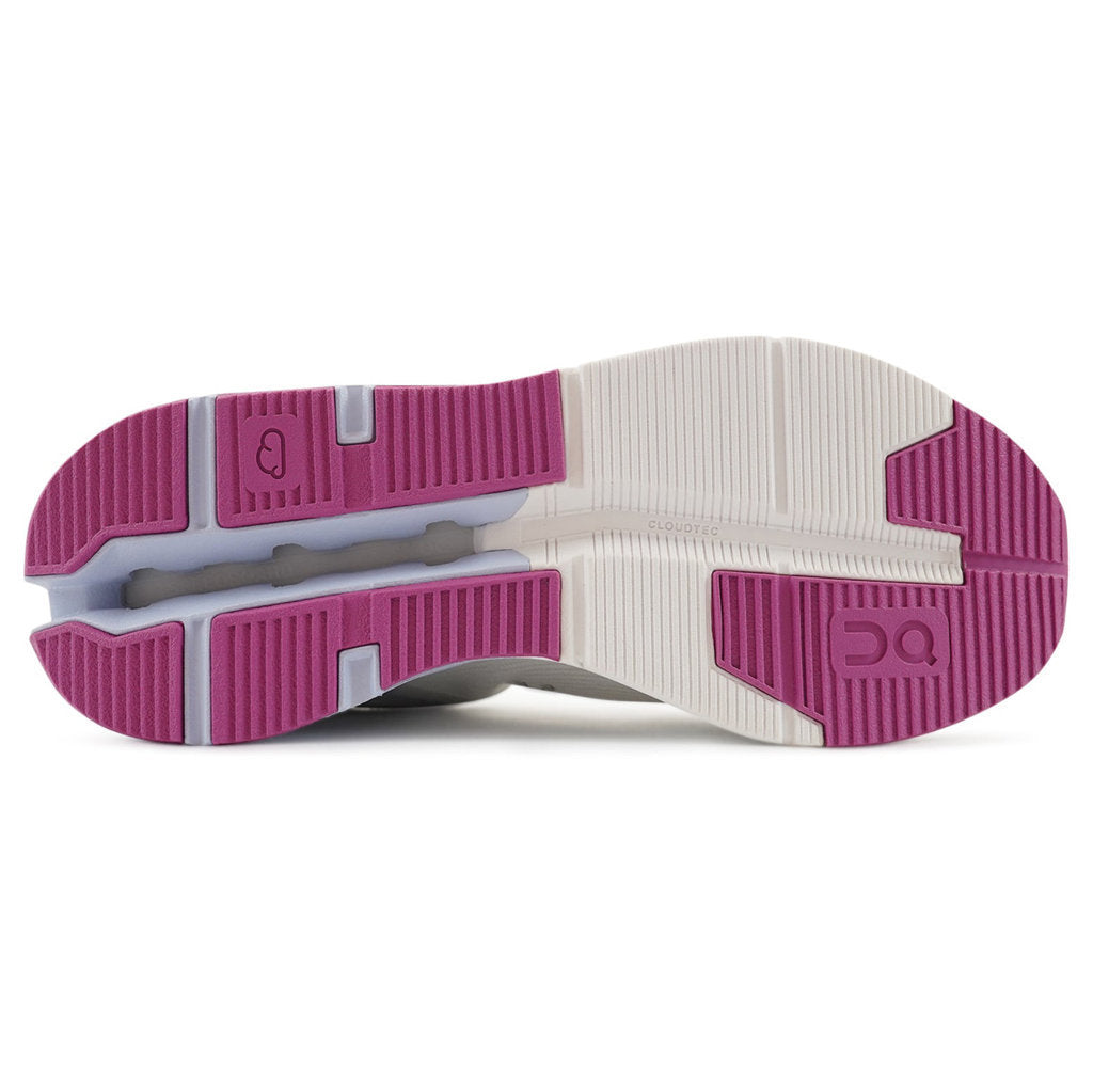 On Cloudnova Flux Textile Synthetic Women's Running Shoes#color_undyed white niagara