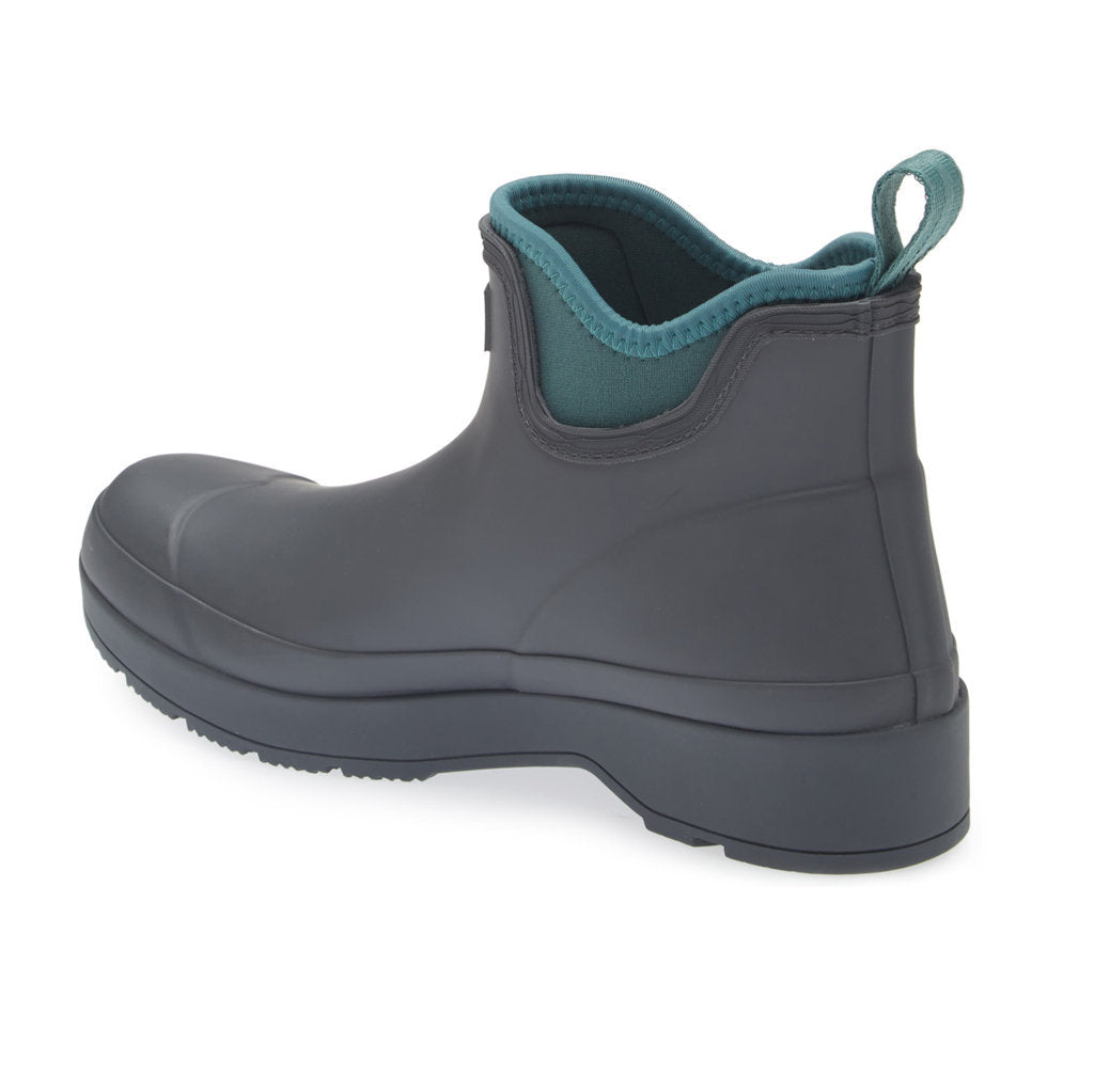Hunter Play Chelsea Neoprene Rubber Mens Boots#color_noctis teal tempo