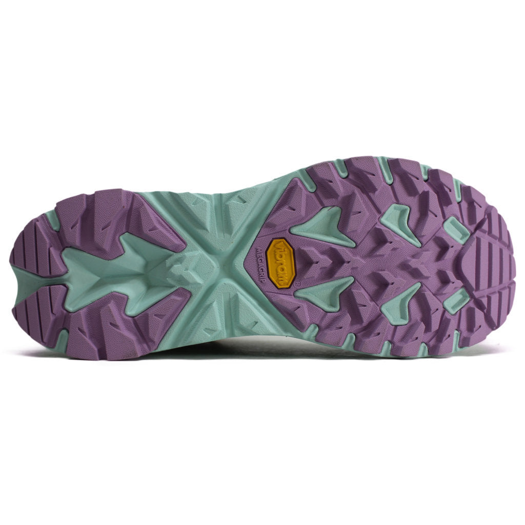 Hoka One One Trail Code GTX Textile Synthetic Womens Boots#color_ocean mist sunlit ocean