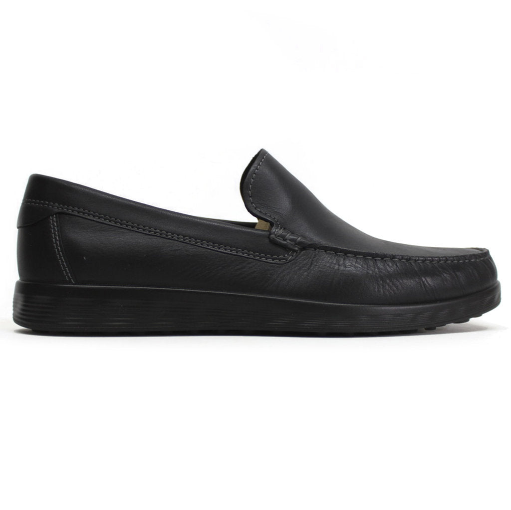 Ecco S Lite Moc Full Grain Leather Mens Shoes#color_black
