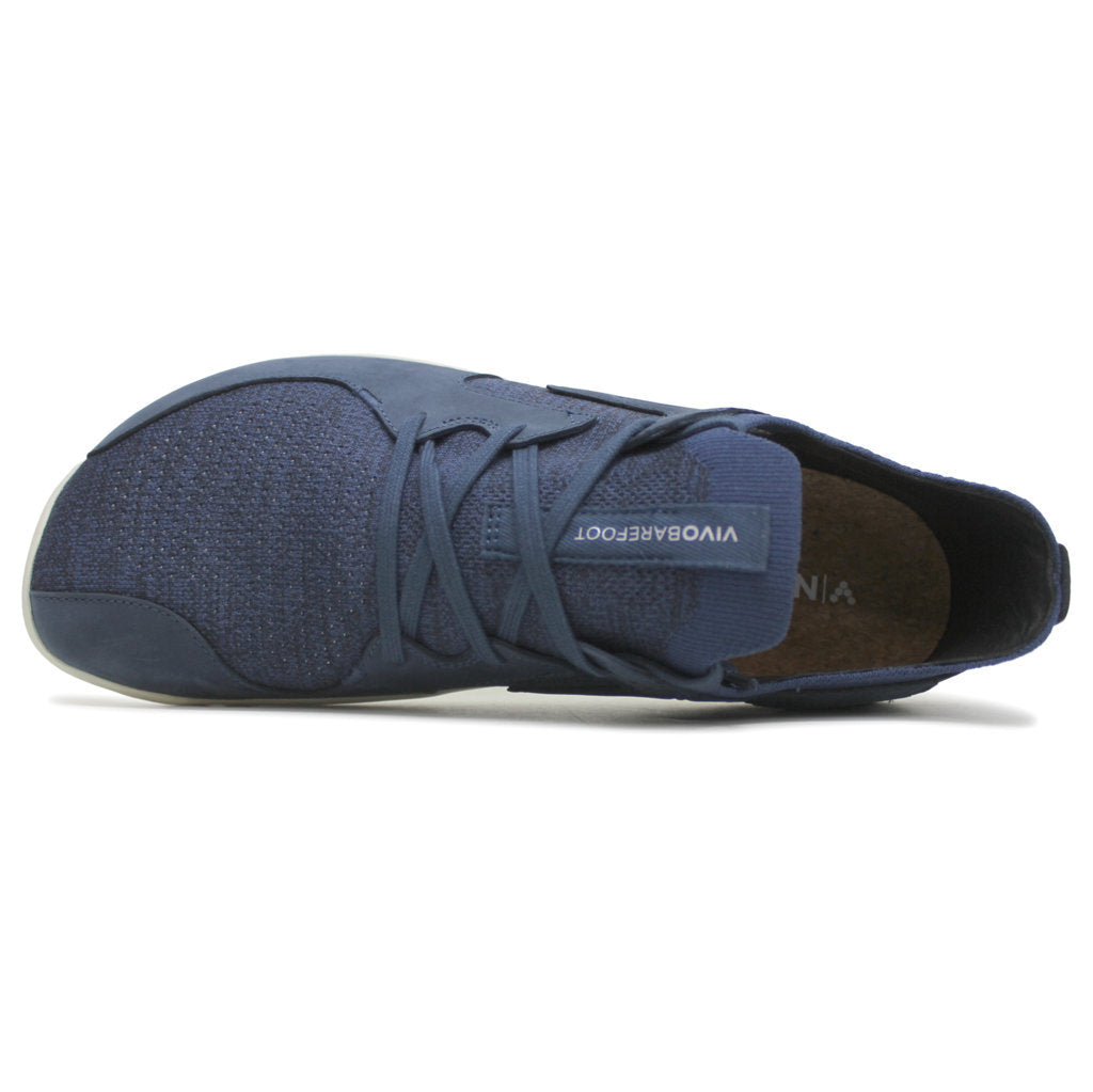 Vivobarefoot Primus Asana II Textile Nubuck Mens Sneakers#color_navy