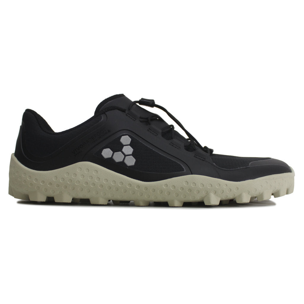 Vivobarefoot Primus Trail III All Weather SG Textile Synthetic Mens Sneakers#color_obsidian