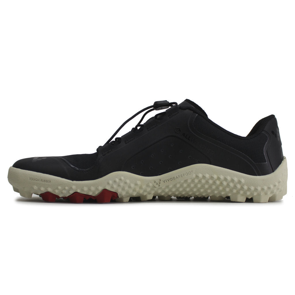 Vivobarefoot Primus Trail III All Weather SG Textile Synthetic Mens Sneakers#color_obsidian