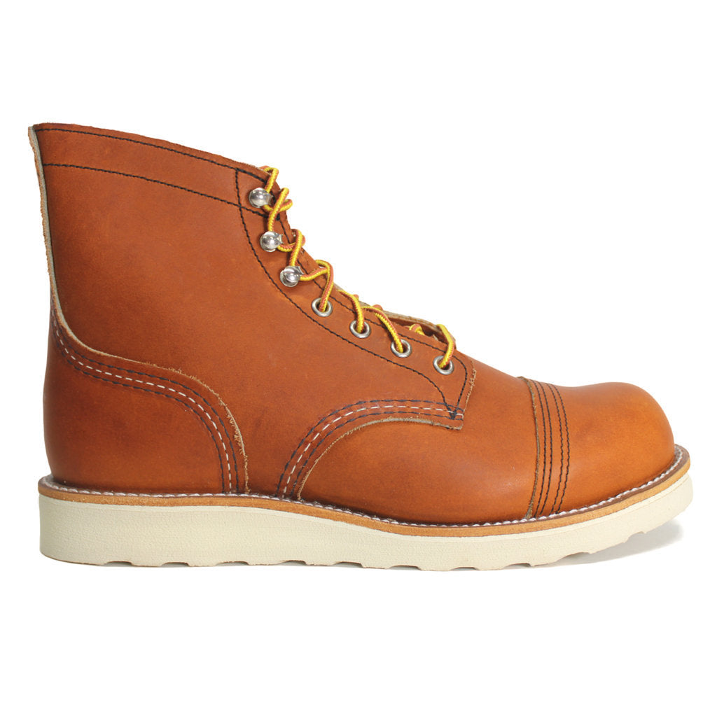 Red Wing Iron Ranger 6 Inch Full Grain Leather Mens Boots#color_oro