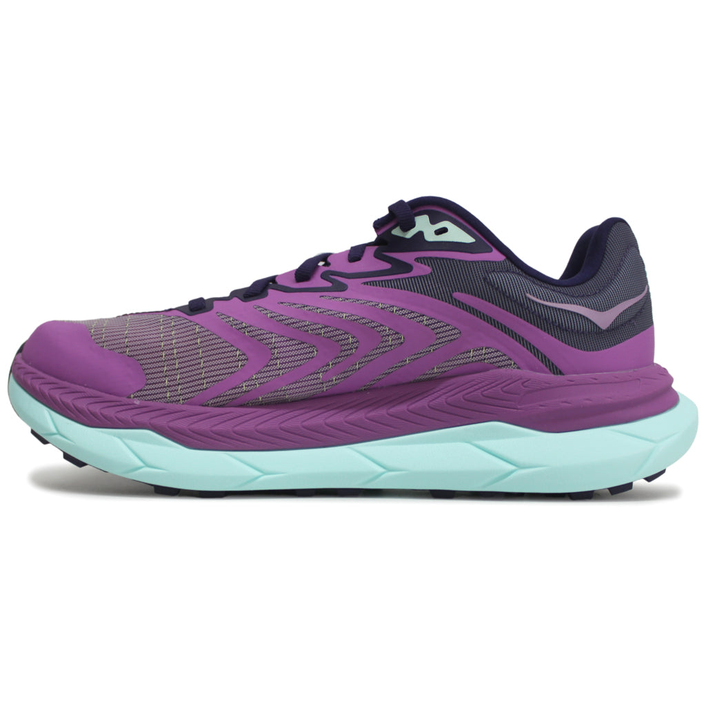Hoka One One Tecton X 2 Textile Synthetic Womens Sneakers#color_orchid flower night sky