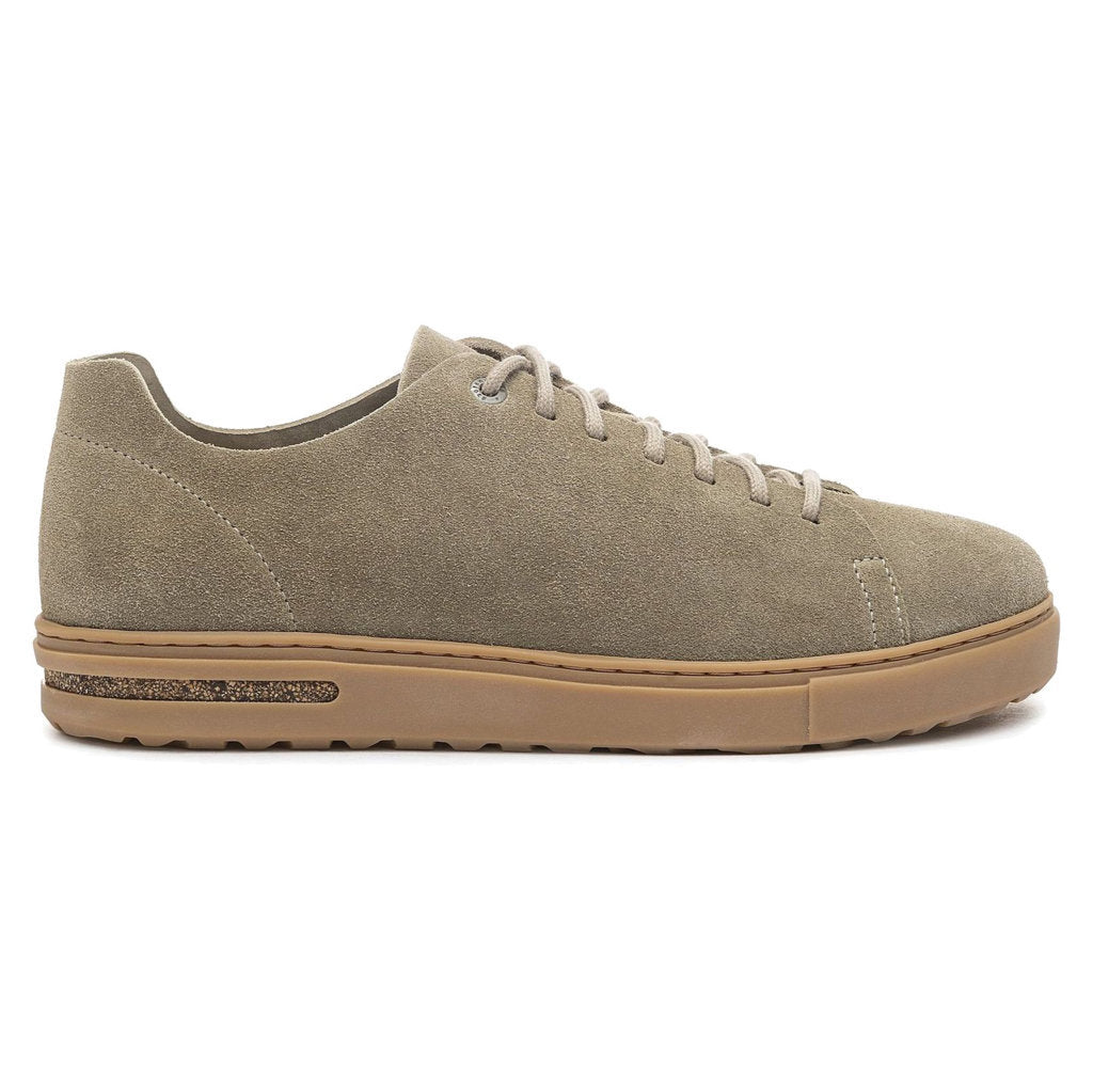 Birkenstock Bend Low Decon Nubuck Leather Unisex Sneakers#color_gray taupe