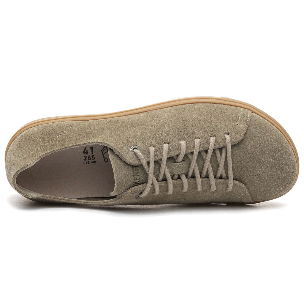 Birkenstock Bend Low Decon Nubuck Leather Unisex Sneakers#color_gray taupe