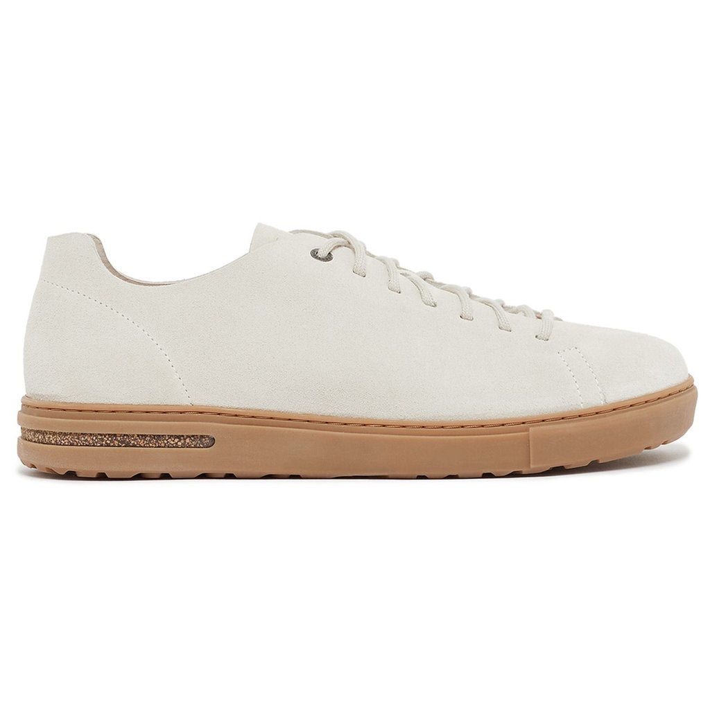 Birkenstock Bend Low Decon Nubuck Leather Unisex Sneakers#color_antique white