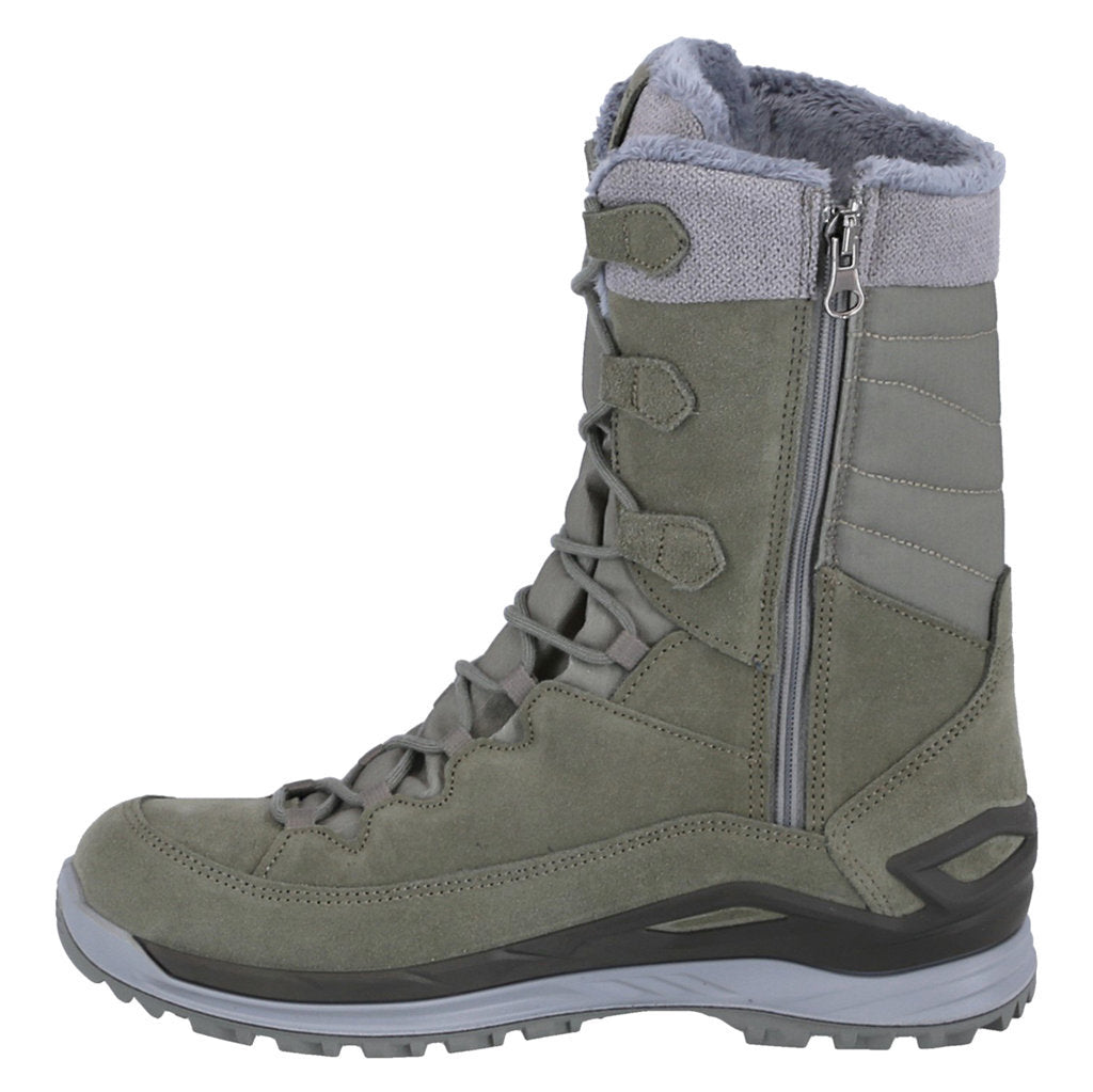 Lowa Barina Evo GTX Suede Womens Boots#color_seaweed moss