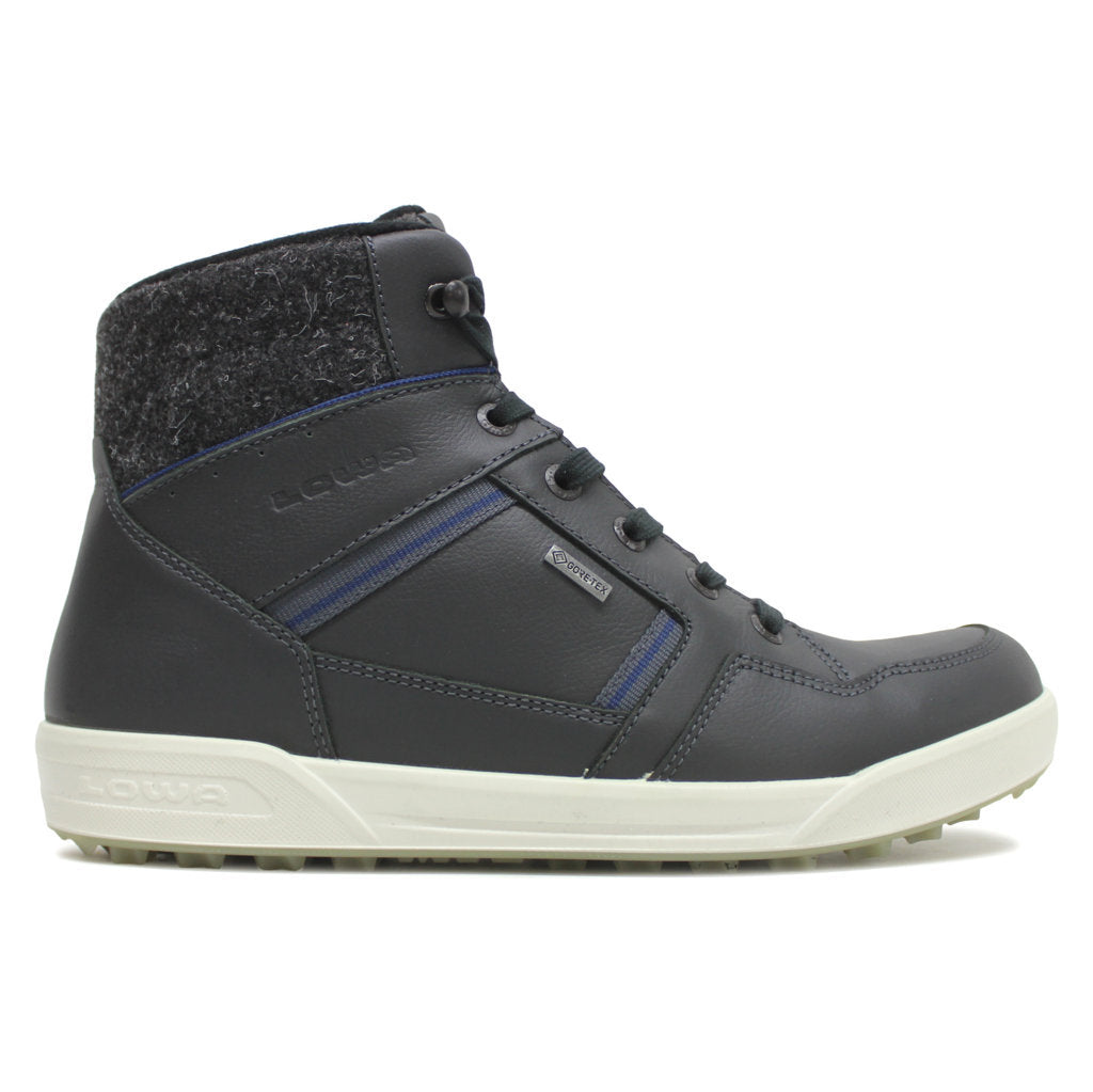 Lowa Bosco GTX Leather Mens Boots#color_anthracite blue