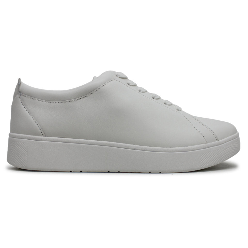 FitFlop Rally Sneakers Leather Womens Sneakers#color_urban white