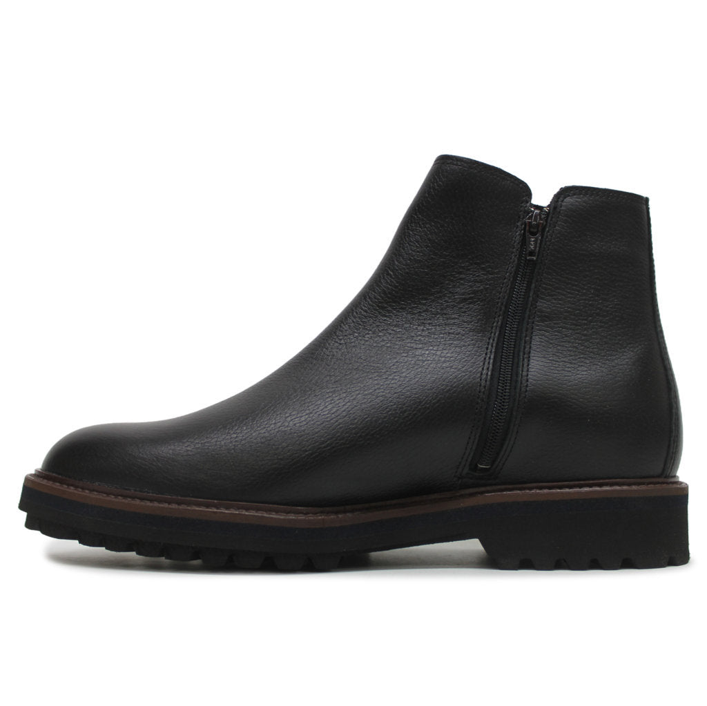 Mephisto Benson Full Grain Leather Mens Boots#color_black