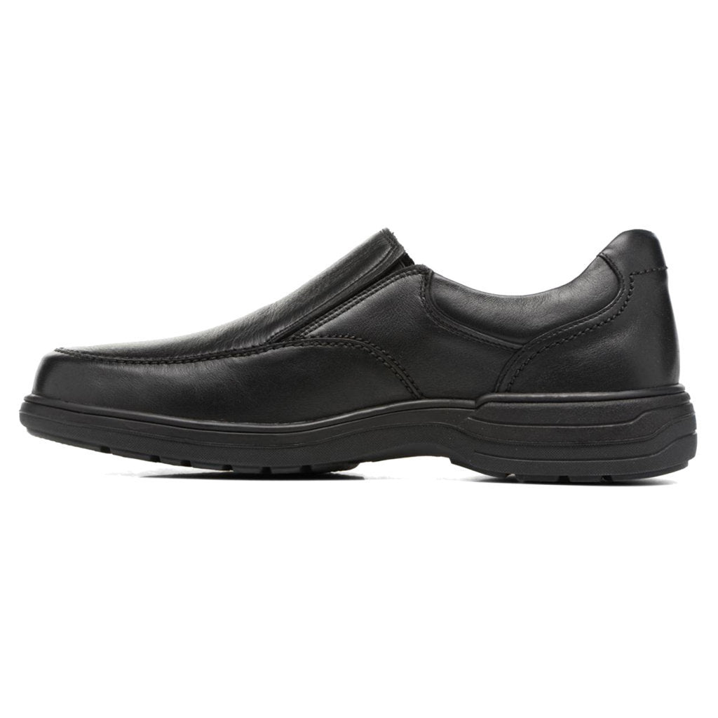 Mephisto Davy Leather Mens Shoes#color_black