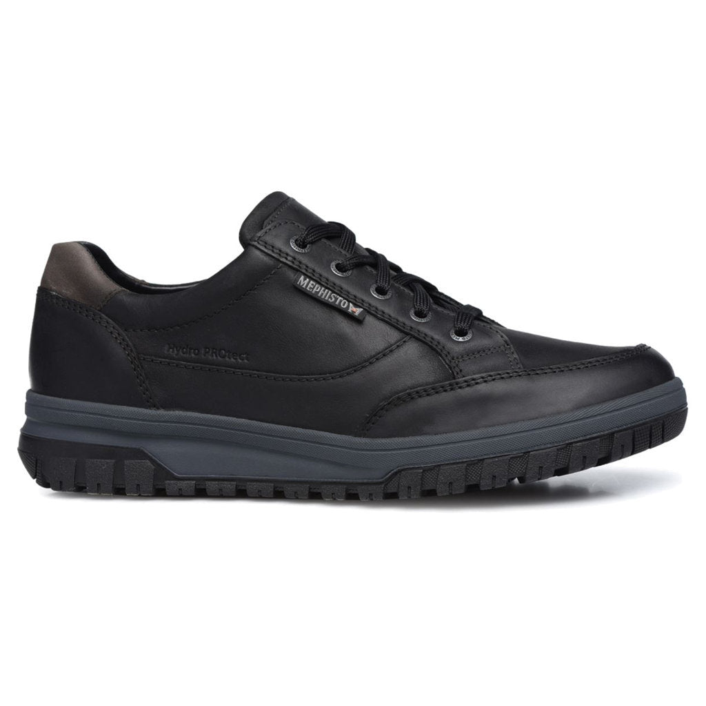 Mephisto Paco Nubuck Leather Mens Shoes#color_black