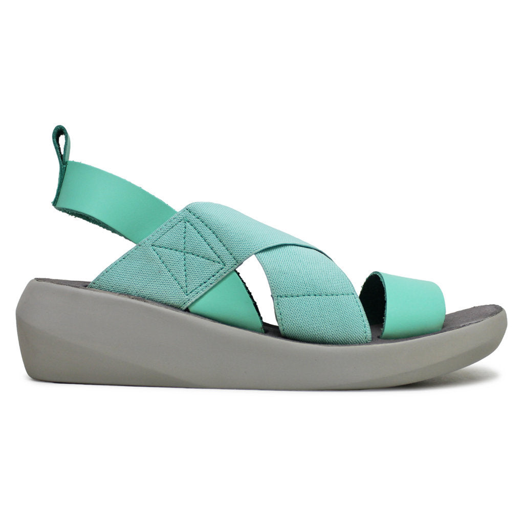 Fly London BAJI848FLY Brooklyn Leather Womens Sandals#color_spearmint