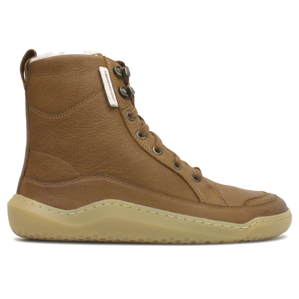 Vivobarefoot Gobi Boot Winterised Leather Womens Boots#color_tan