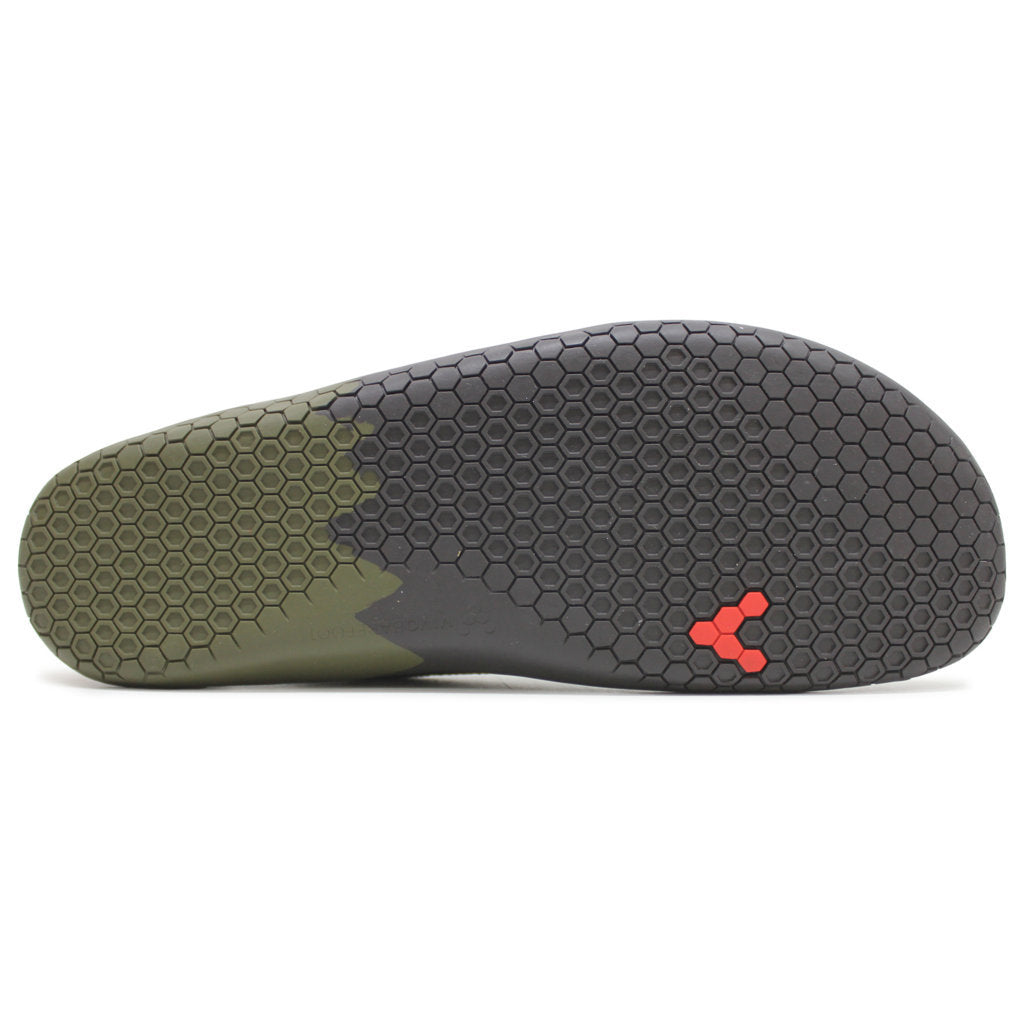Vivobarefoot Primus Lite Knit JJF Textile Synthetic Mens Sneakers#color_dark olive