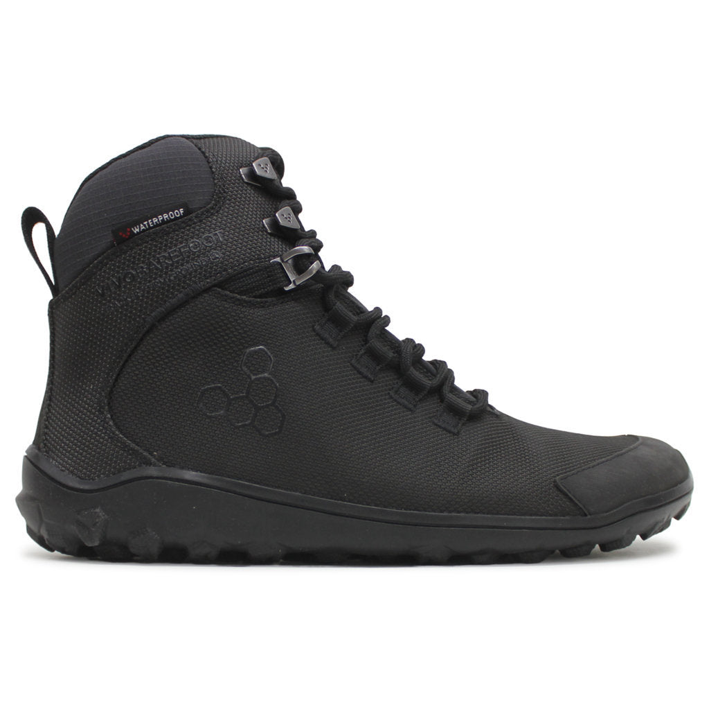 Vivobarefoot Tracker Textile FG2 Synthetic Textile Womens Boots#color_obsidian